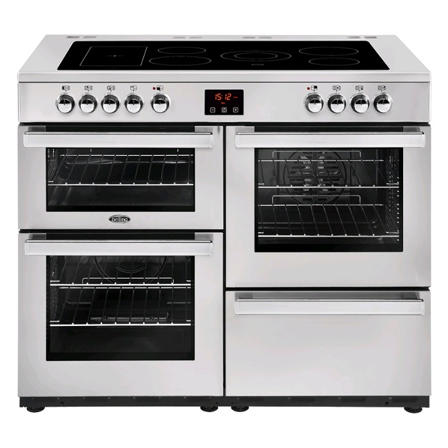 Belling Cookcentre 110cm Electric Range Cooker 110E - Stainless Steel