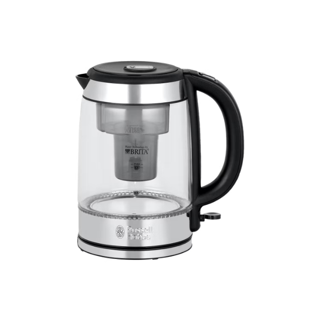 Russell Hobbs 1.5L Purity Glass Brita Kettle 2076010 RUS2076010