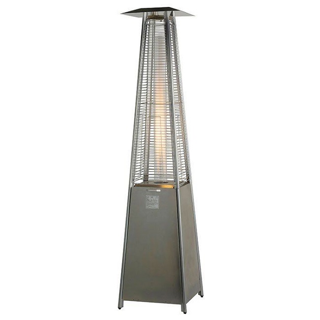 Calor 13kW Stainless Steel Gas Patio Heater Flame Tower with Free