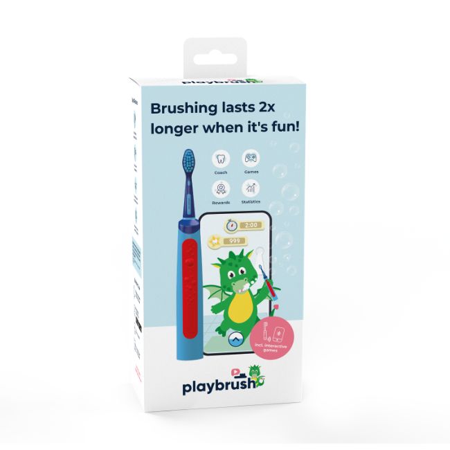 Playbrush Smart Sonic Kids Toothbrush - Blue