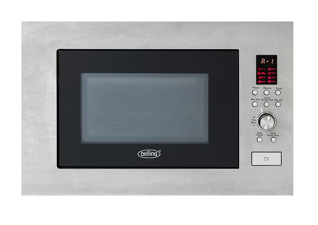 Belling Stainless Steel Built-in Microwave Oven BIM60STA