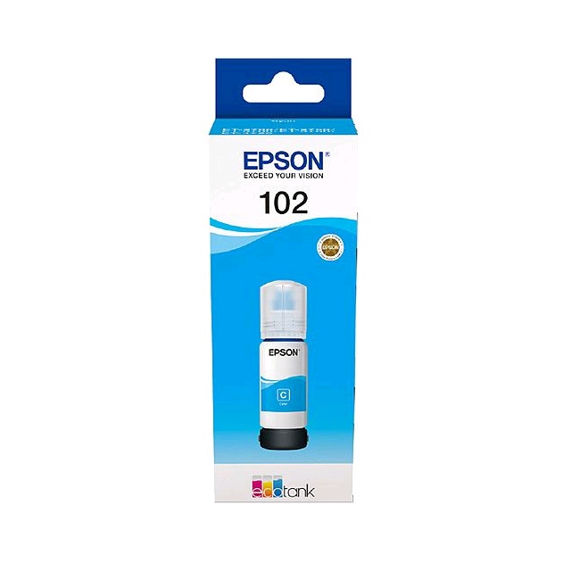 Epson 102 ECOTANK CYAN INK BOTTLE