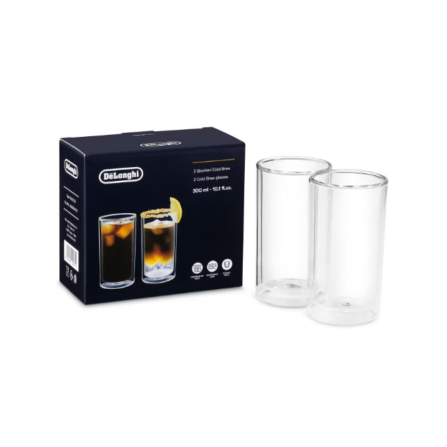 DeLonghi Cold Brew Glasses x2 Large DLSC325 DELDLSC325
